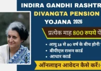 Indira Gandhi Rashtriya Divyangta Pension Yojna