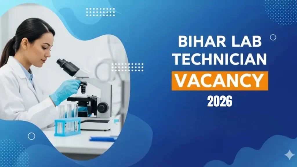 Bihar Lab Technician Vacancy