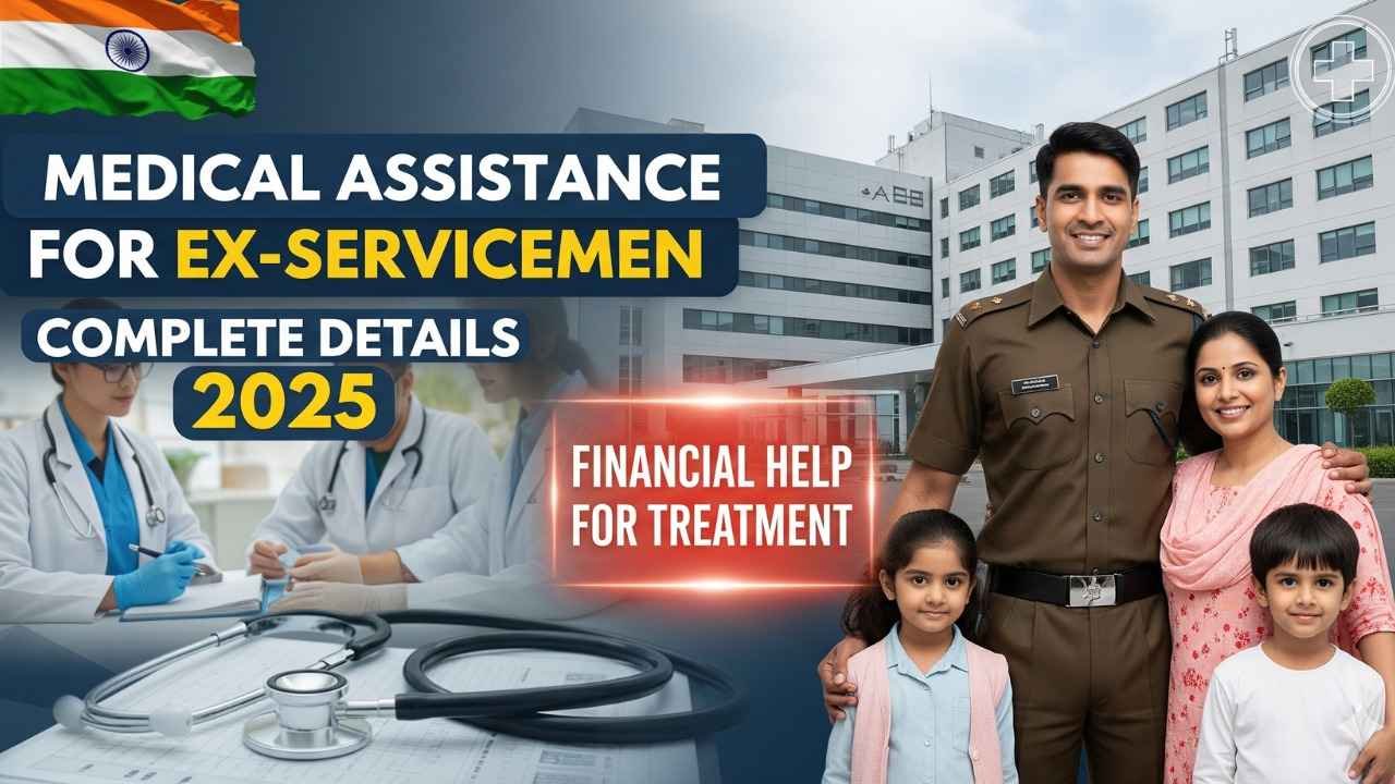 Financial Assistance For Medical Treatment Of Ex-Servicemen