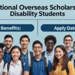 national overseas scholarship for disabled students