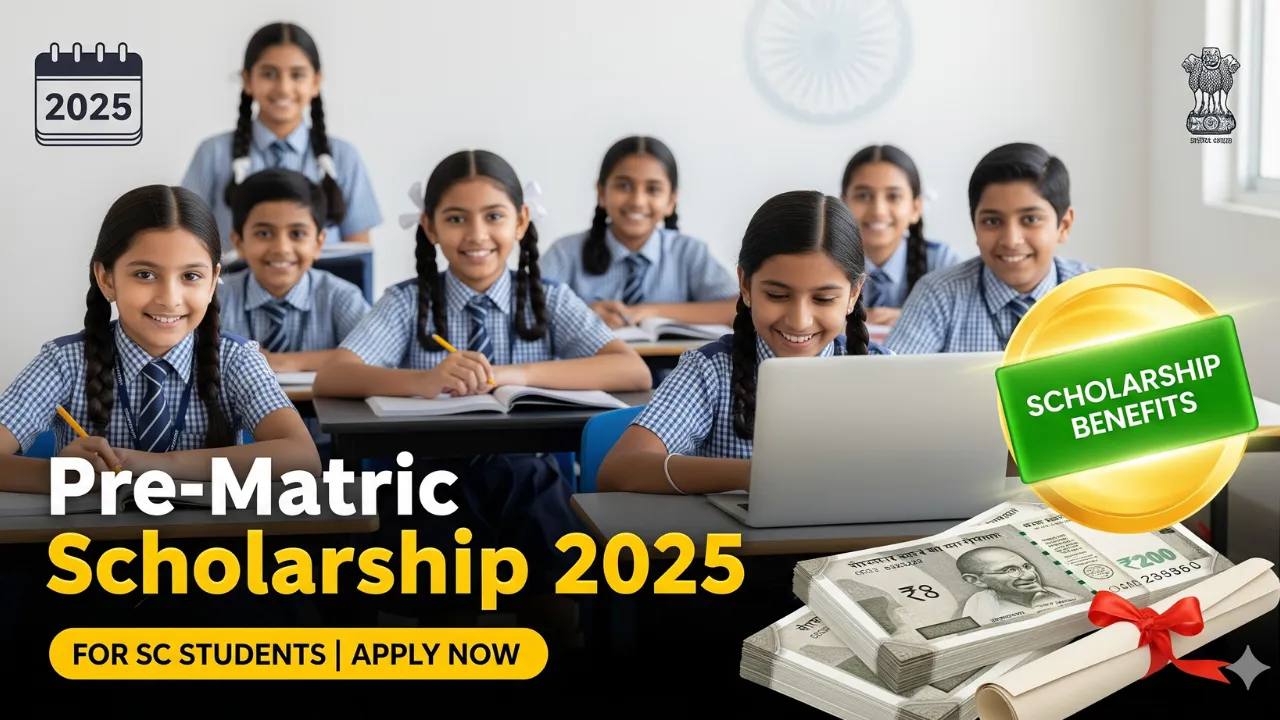Pre-Matric Scholarship Scheme for SC