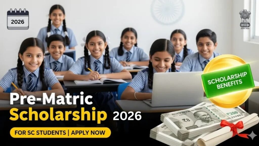 Pre-Matric Scholarship Scheme for SC