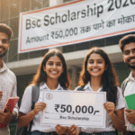 BSc Scholarship 2026 Amount ₹50,000 तक पाने का मौका BSc Scholarship