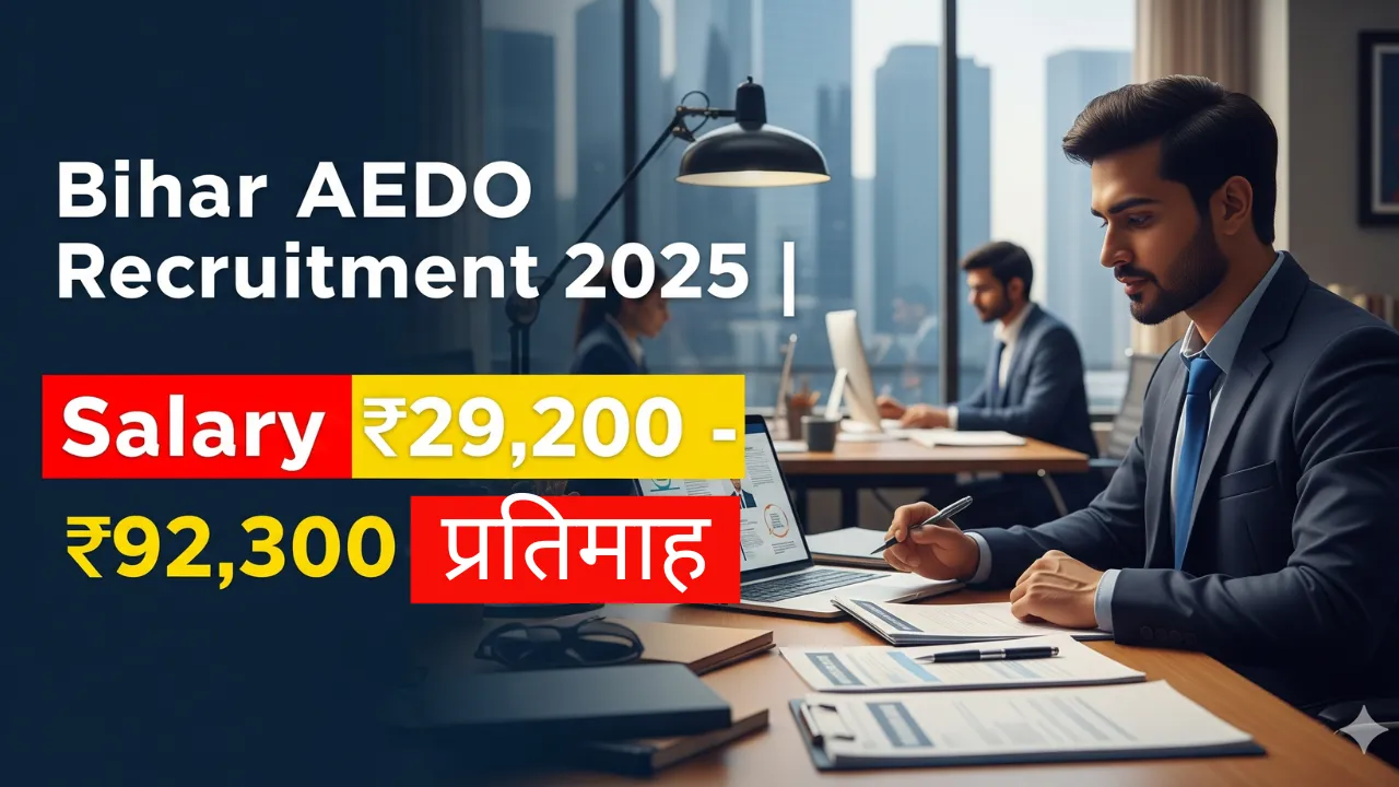 Bihar AEDO Recruitment