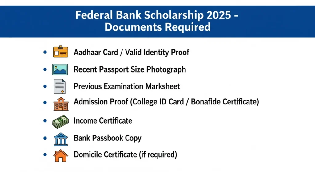 Federal Bank Scholarship 
