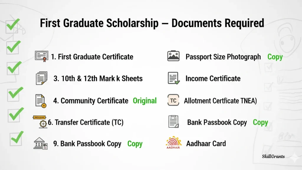 First Graduate Scholarship