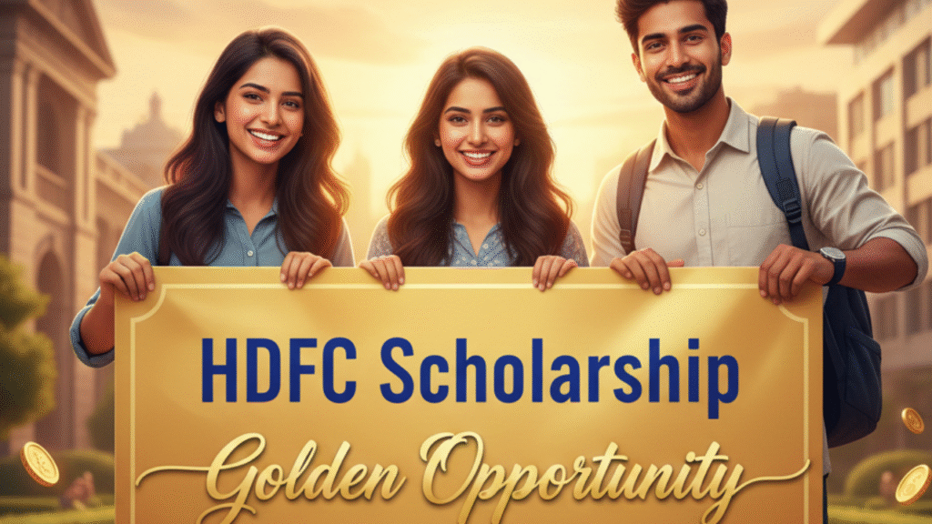 HDFC Scholarship Last Date 