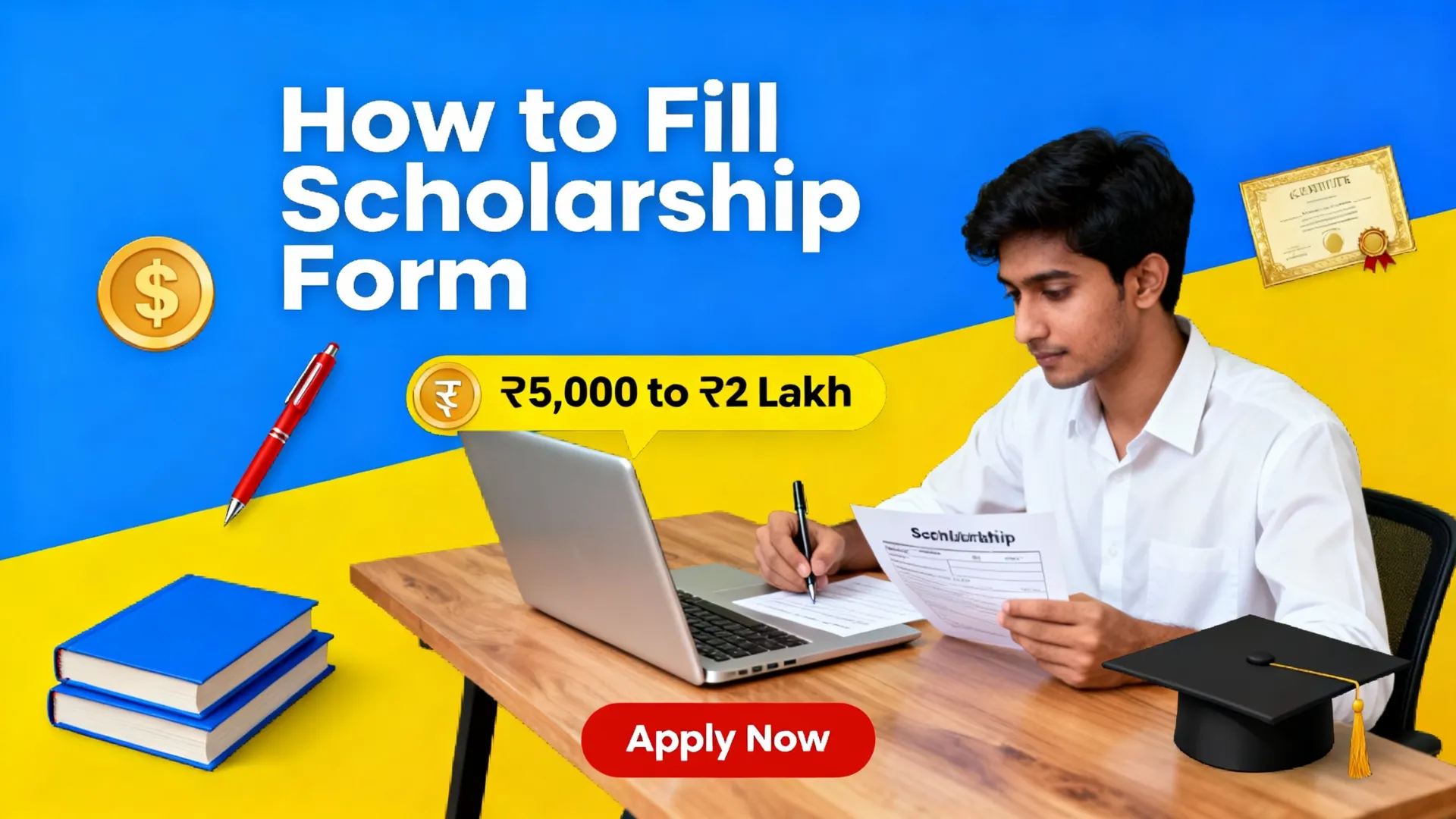 How to Fill Scholarship Form 2025 Online, Offline How to Fill Scholarship Form