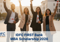 IDFC FIRST Bank MBA Scholarship