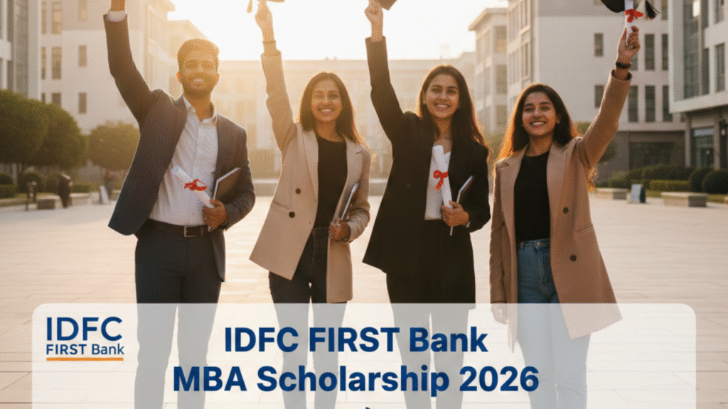 IDFC FIRST Bank MBA Scholarship