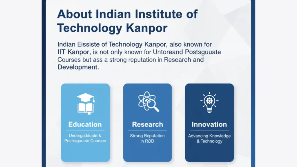 Indian Institute of Technology Kanpur 