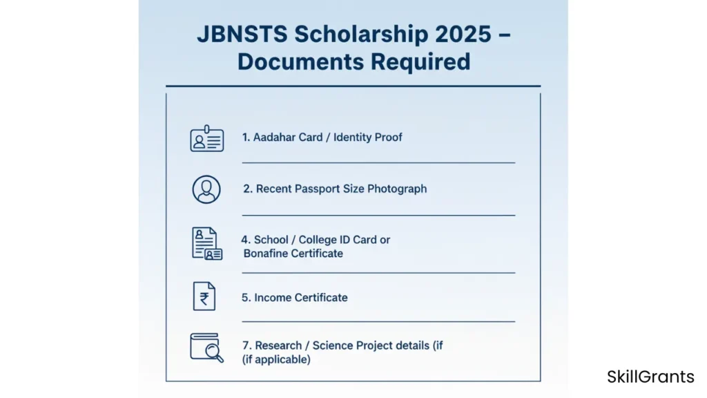 JBNSTS Scholarship