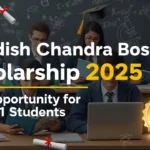 Jagadish Chandra Bose Scholarship for Class 11