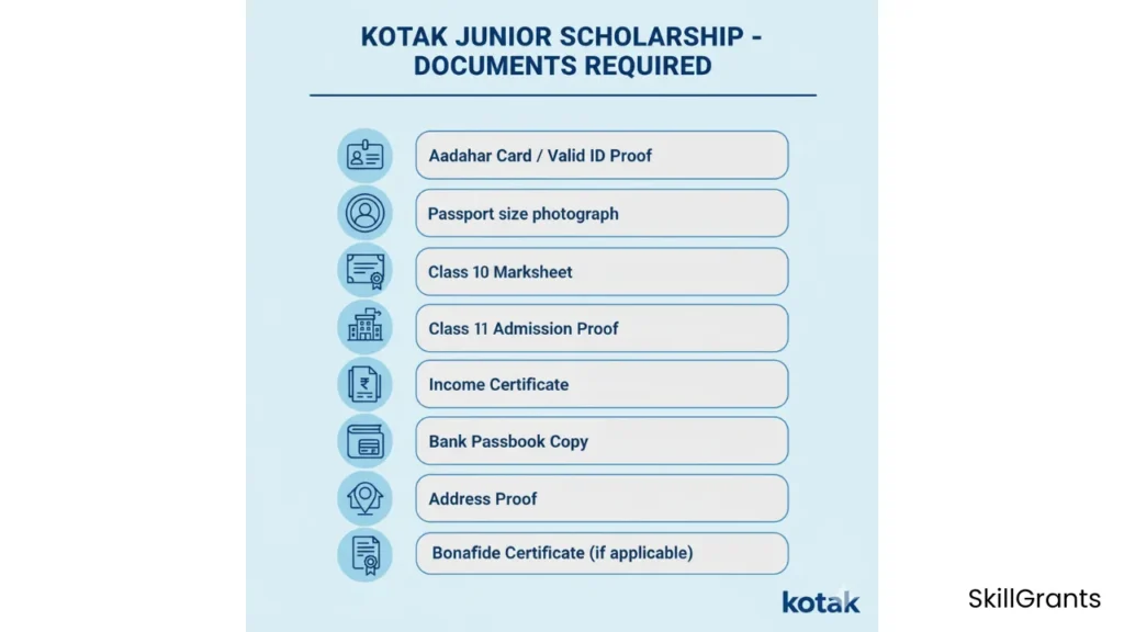 Kotak Junior Scholarship