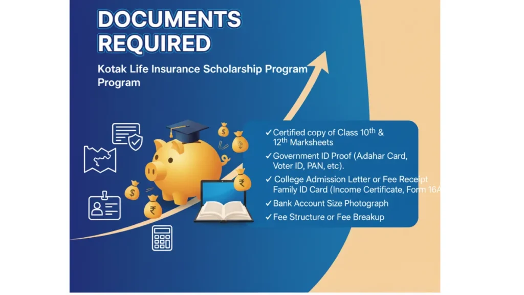 Kotak Life Insurance Scholarship