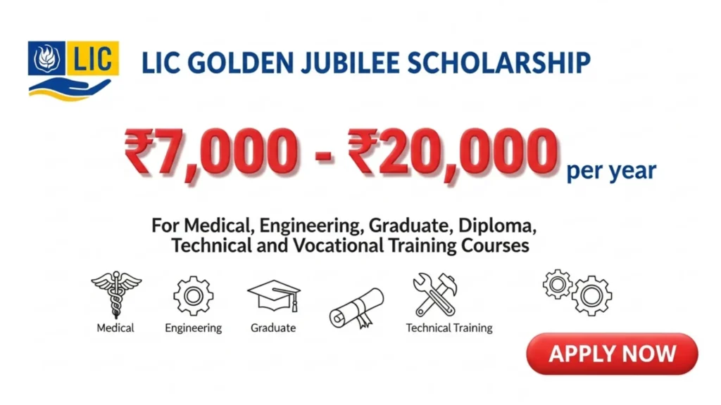 LIC Golden Jubilee Scholarship