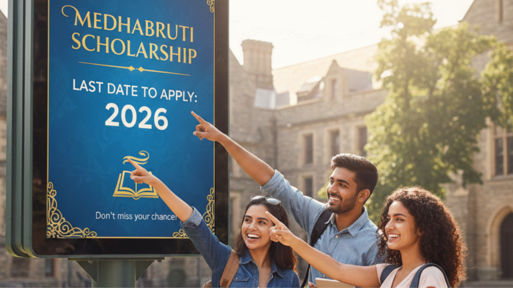 Medhabruti Scholarship Last Date 