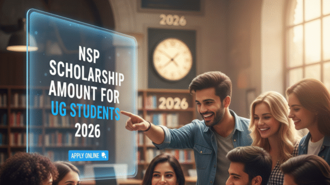 NSP Scholarship Amount for UG Students