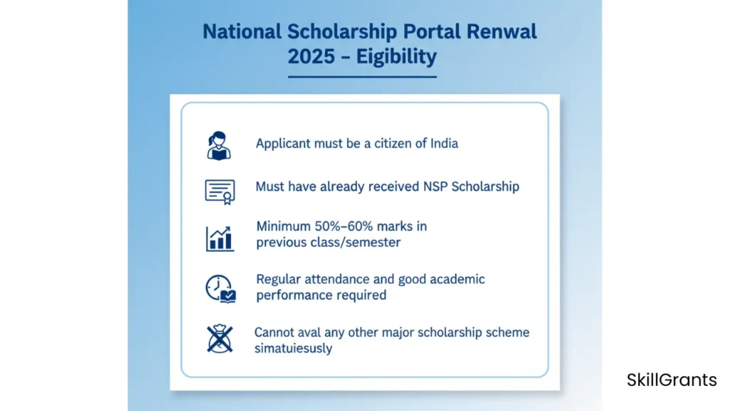 National Scholarship Portal Renewal