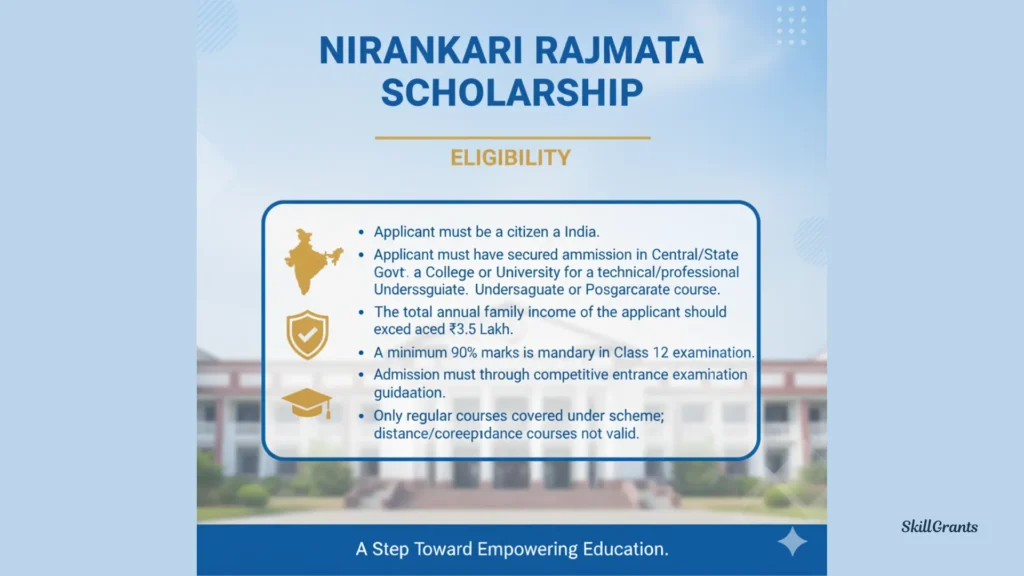 Nirankari Rajmata Scholarship