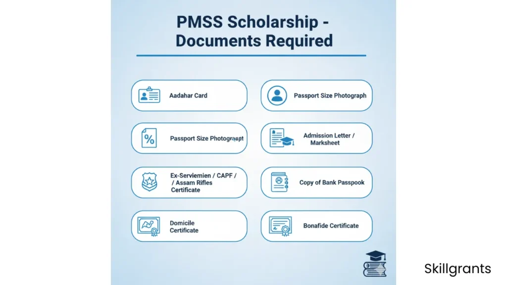 PMSS Scholarship Last Date