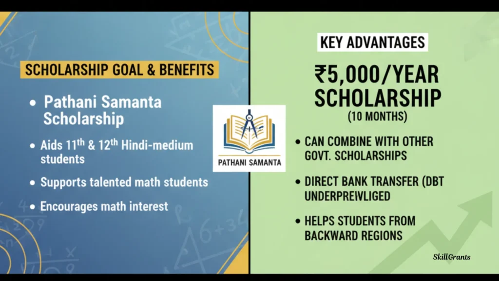 Pathani Samanta Scholarship