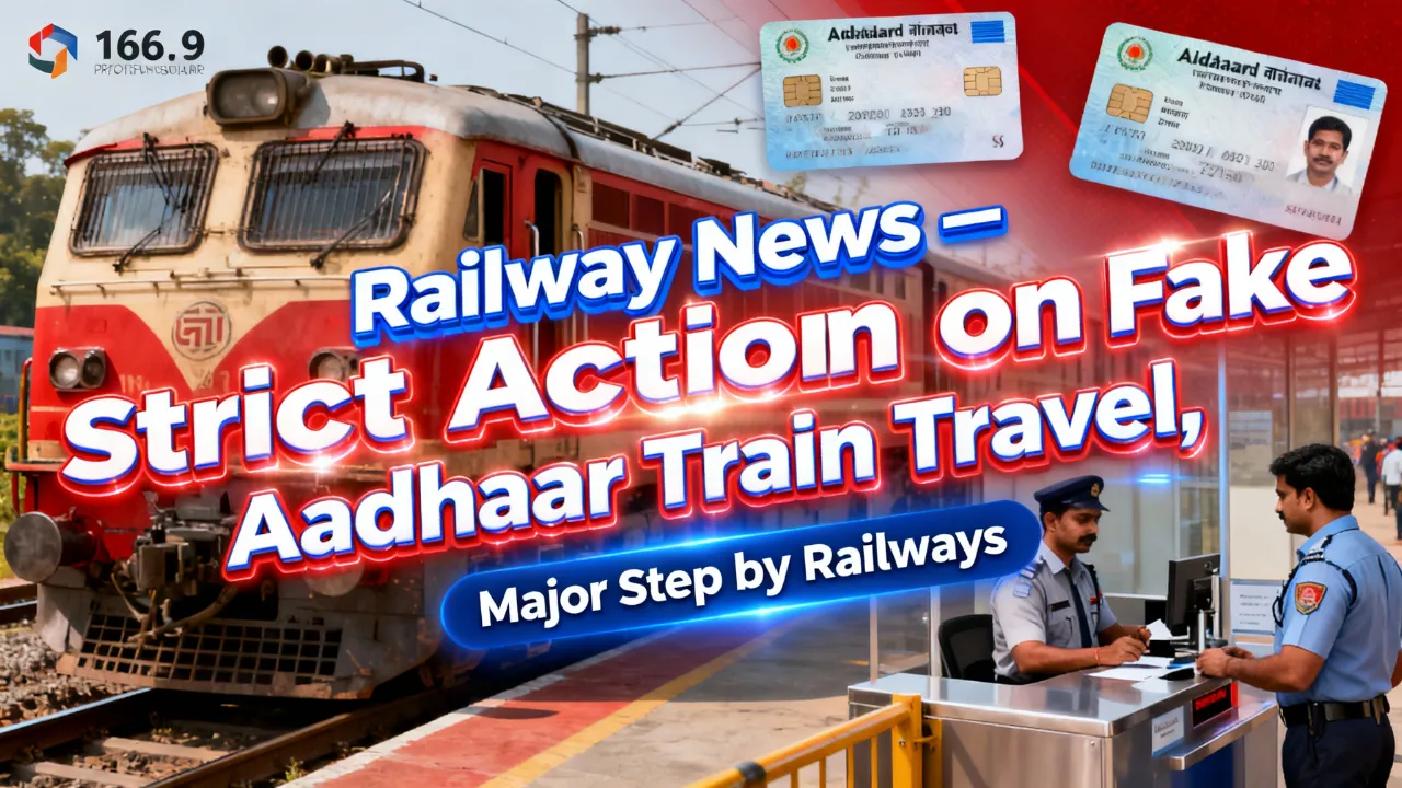 Fake Aadhaar Train Travel