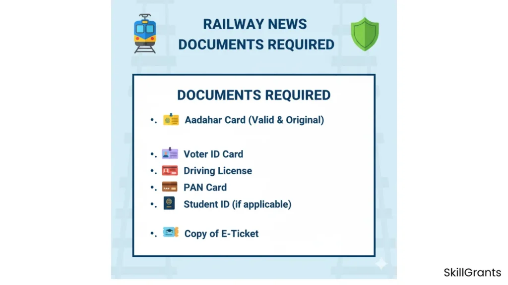 Fake Aadhaar Train Travel
