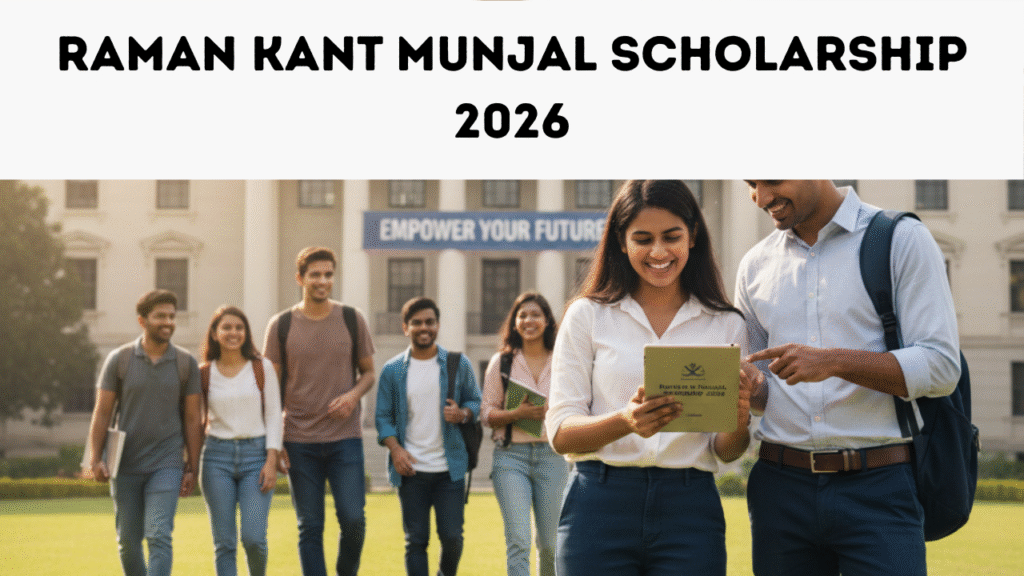 Raman Kant Munjal Scholarship 