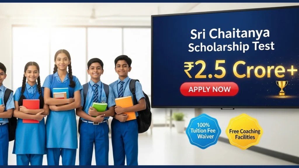 SRI Chaitanya Scholarship Test