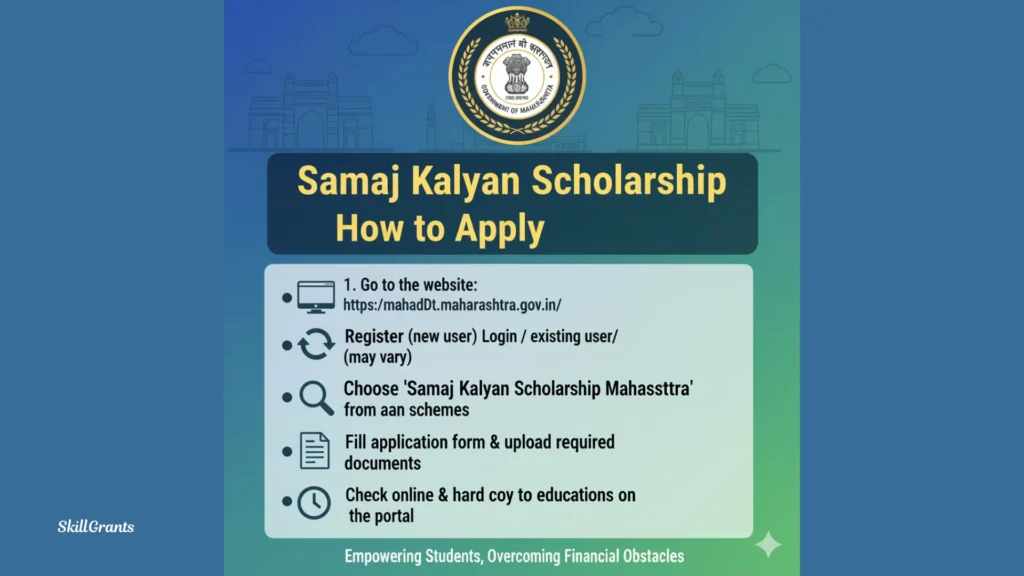 Samaj Kalyan Scholarship Maharashtra