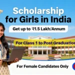 Scholarship For Girls in India