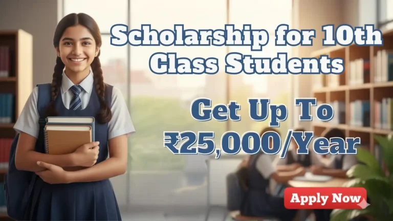 Scholarship for 10th Class Students ₹12,000 प्रति वर्ष