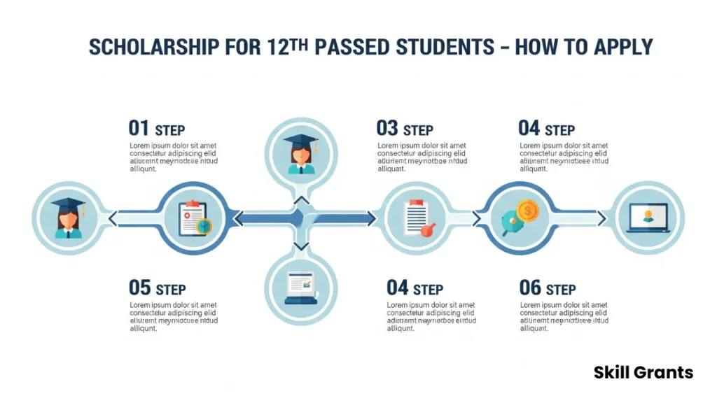 Scholarship for 12th passed students by government