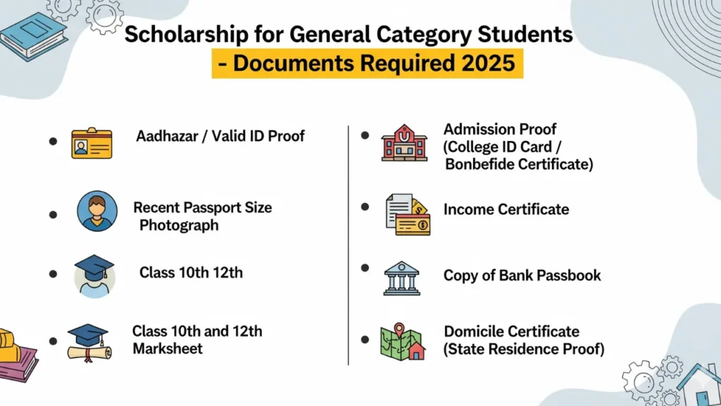 Scholarship for General Category Students