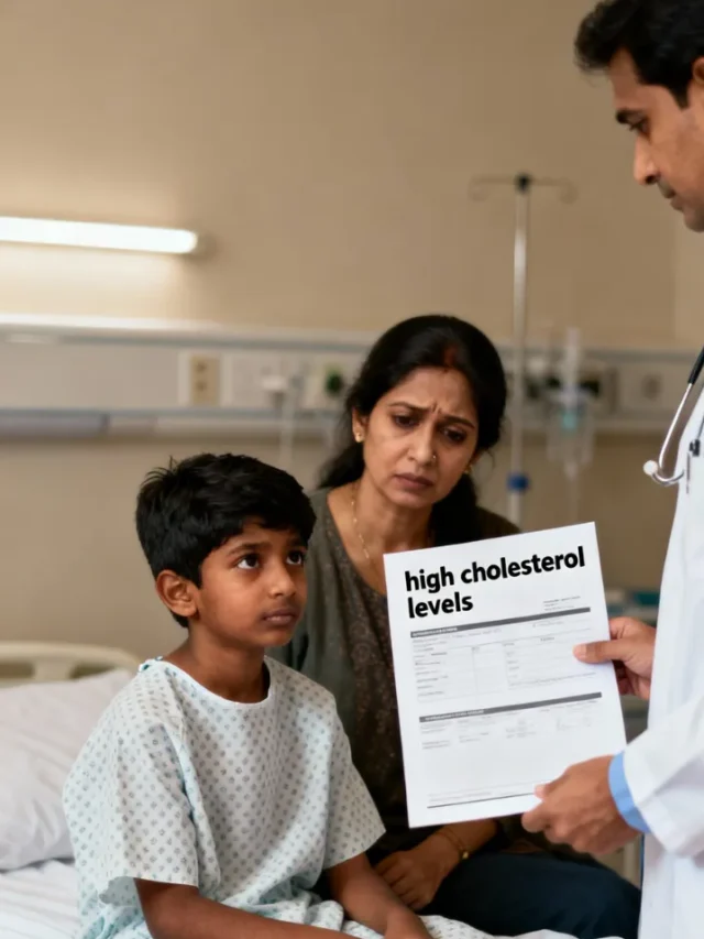 Bharat me bachchon me badhta uchch cholesterol aur triglyceride khatra