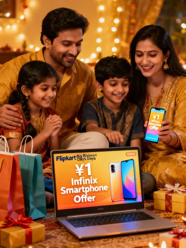 Big Billion Days Sale 2025-11 सितंबर से सिर्फ 1 रुपये में Infinix स्मार्टफोन