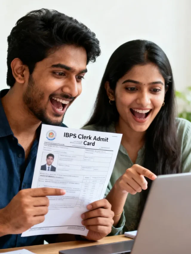 IBPS Clerk Admit Card 2025-परीक्षा, डाउनलोड डिटेल्स