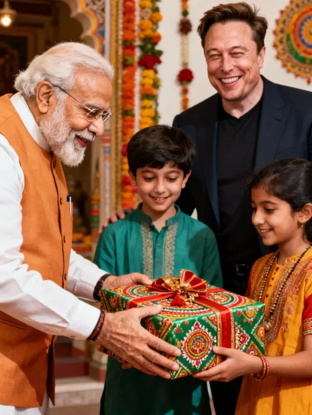 पीएम मोदी ने एलन मस्क के बच्चों को दिए खास गिफ्ट जानिए क्या-क्या