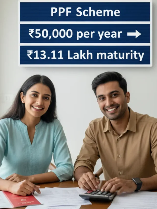 Post Office PPF स्कीम- ₹50,000 सालाना निवेश पर मैच्यॉरिटी अमाउंट