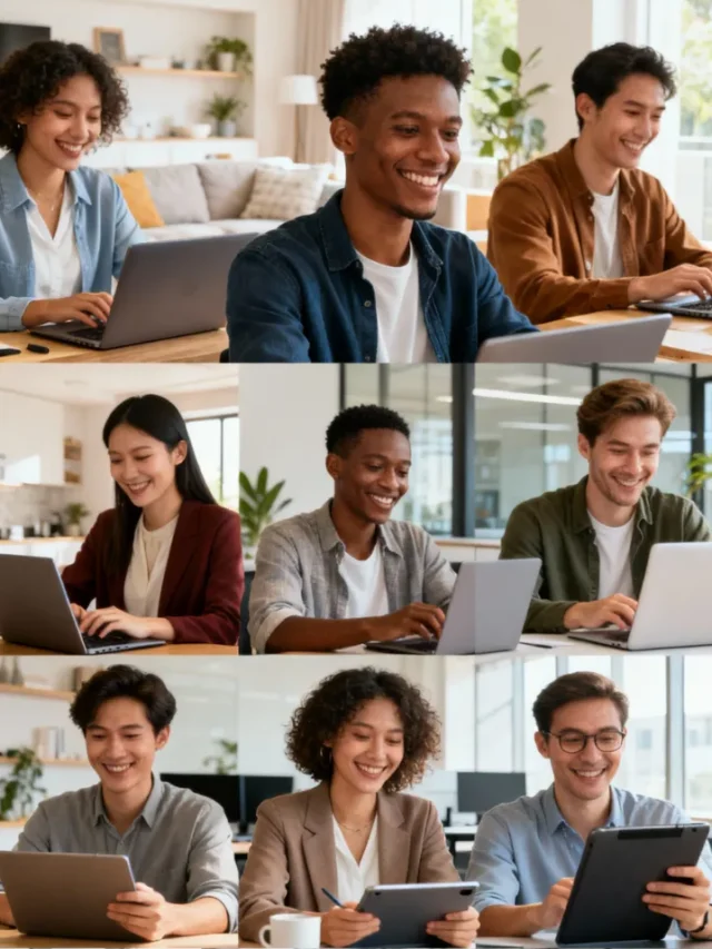 Work-from-home aur hybrid internships