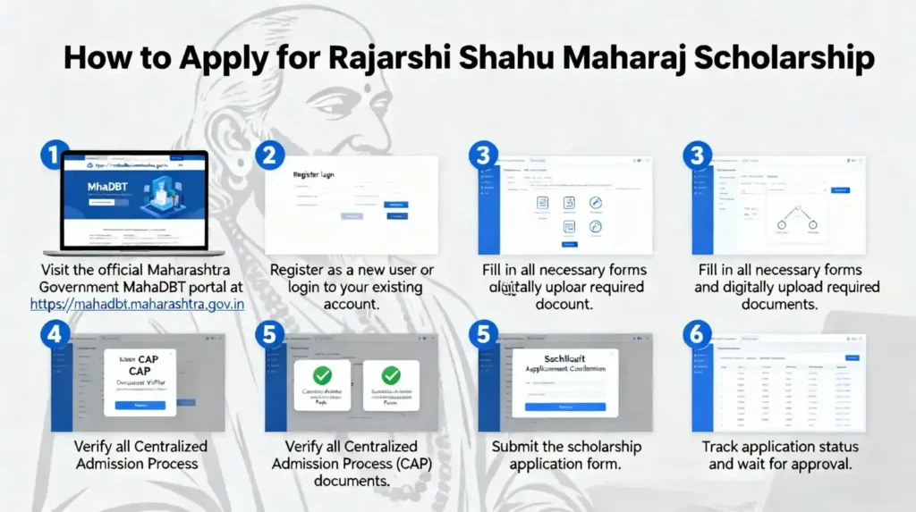 rajarshi shahu maharaj scholarship