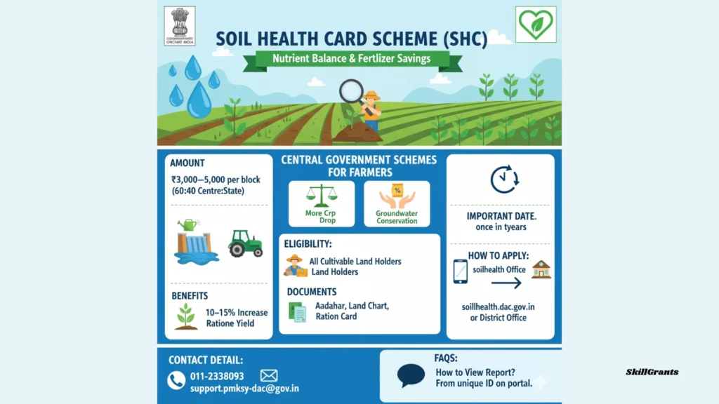 Central Government Schemes for Farmers