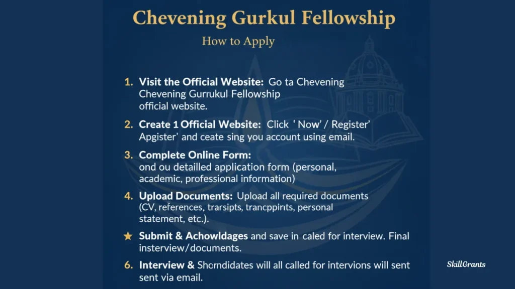 Chevening Gurukul Fellowship