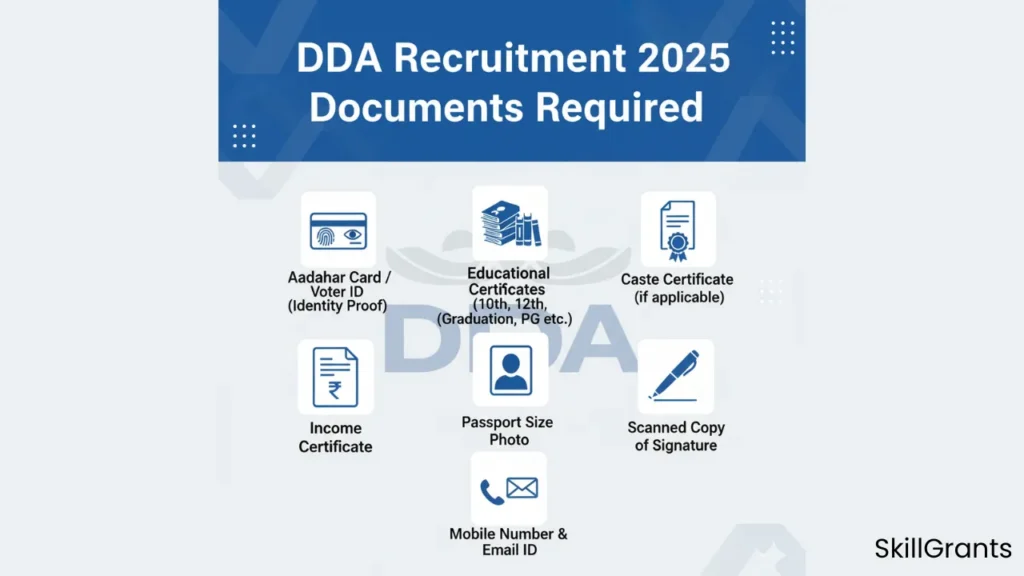 DDA Recruitment