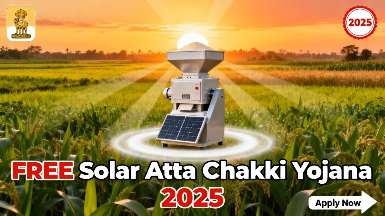 Free Solar Atta Chakki Yojana
