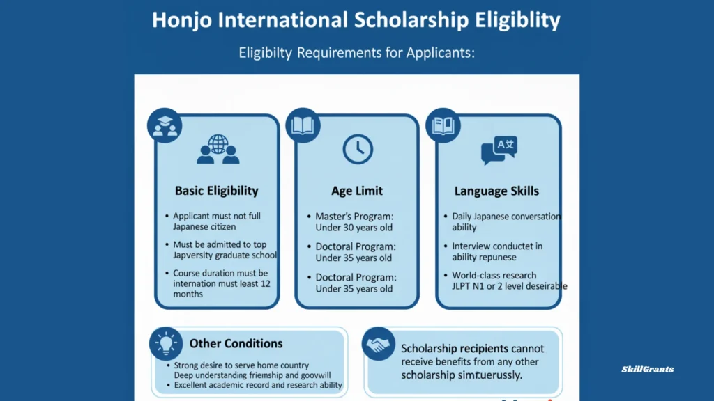 Honjo International Scholarship