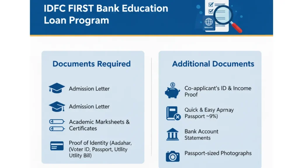 IDFC FIRST Bank Education Loan Program