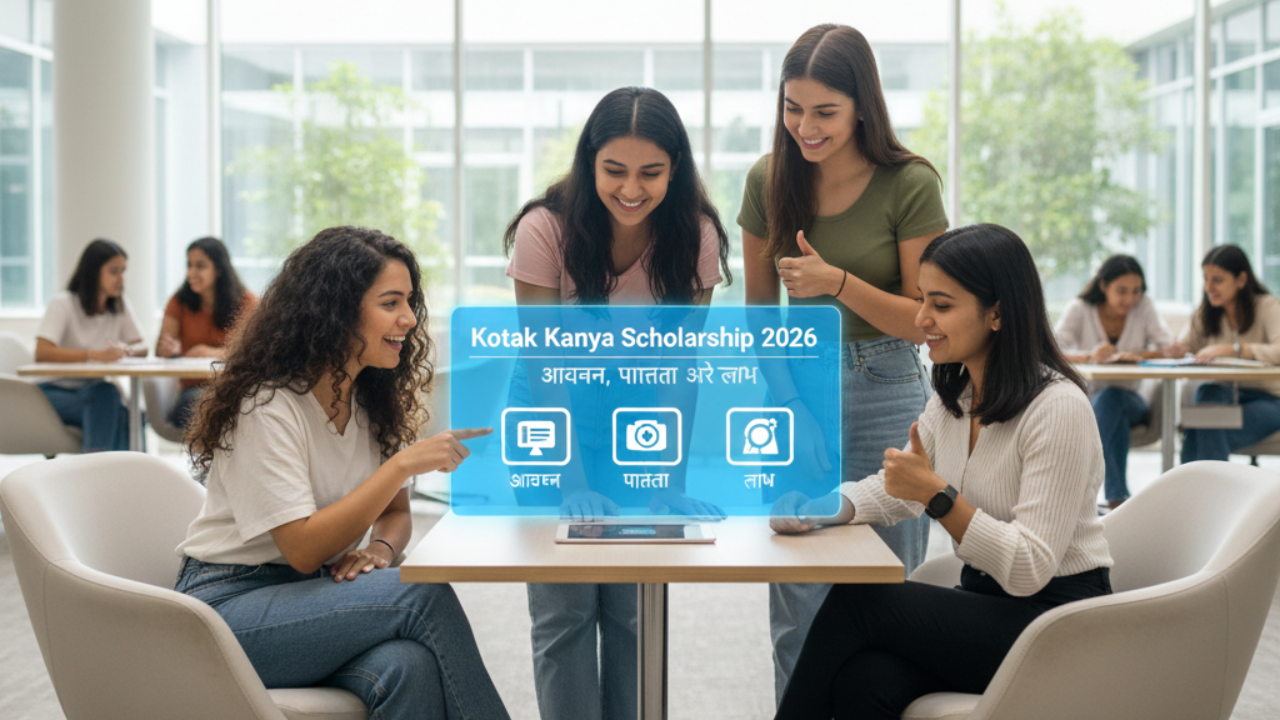 Kotak Kanya Scholarship 2026 आवेदन, पात्रता और लाभ kotak-kanya-scholarship