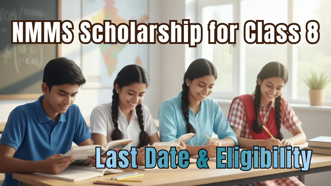 NMMS Scholarship for Class 8